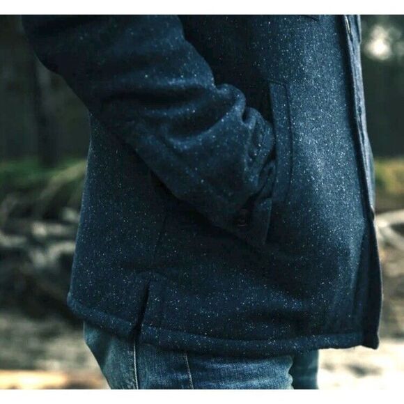 Taylor Stitch Chandler Jacket In Navy Donegal Size New - Picture 5 of 12